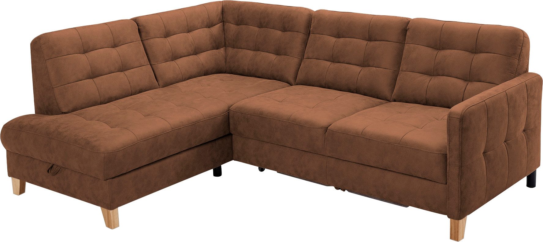 2024 Nr. 1 Beliebtheit exxpo - sofa fashion Ecksofa Bettfunktion mit in vielen Elio, wahlweise Bezugsqualitäten und Bettkasten