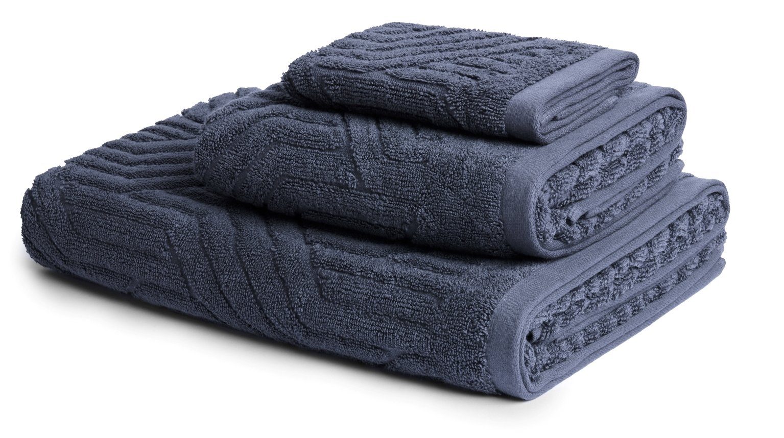 3 Handtücher-ein Set 100% Baumwolle Badetuch Frottee Abtrocknen Handtuch 