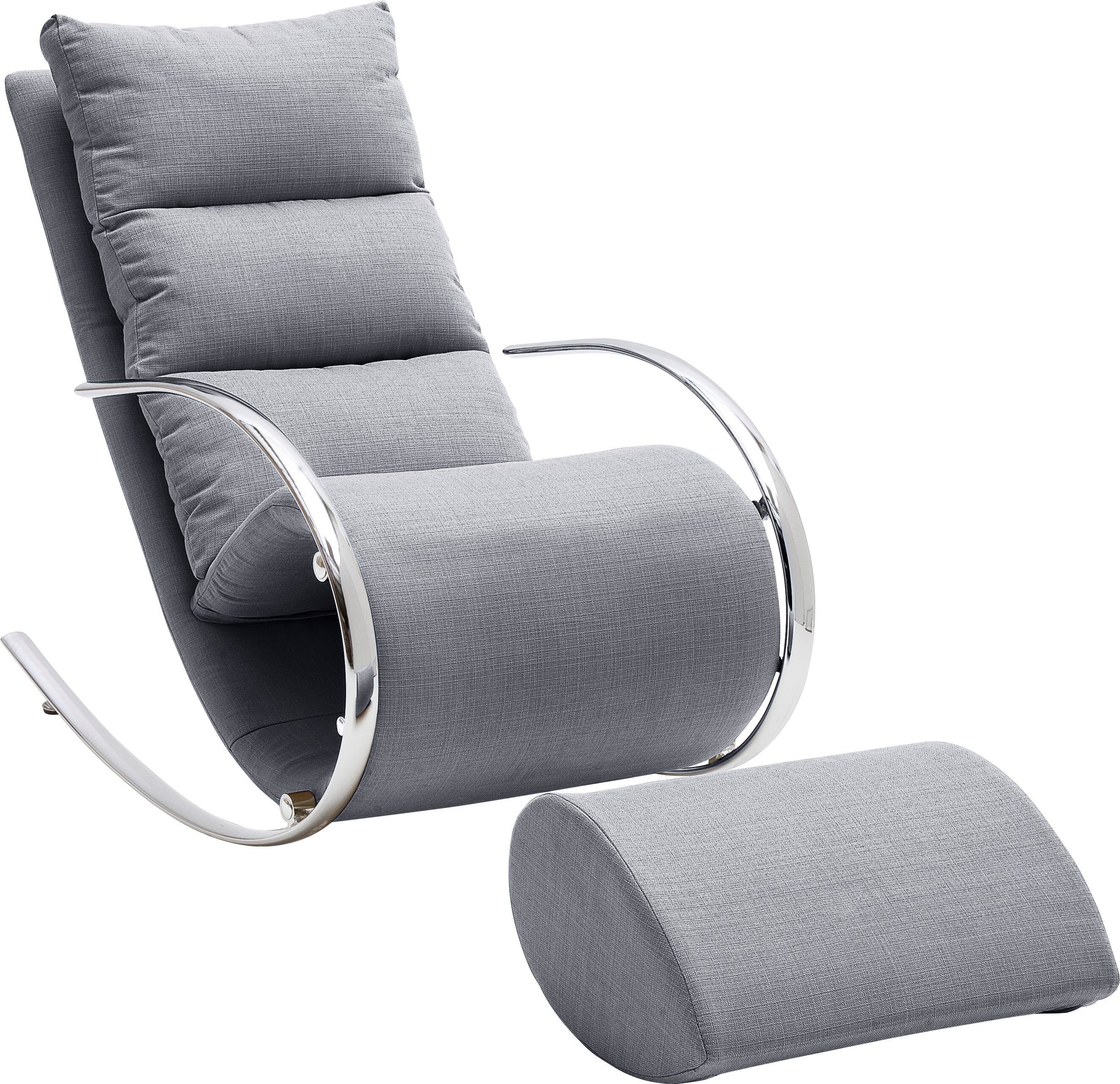 MCA furniture Relaxsessel York, Relaxsessel mit Hocker, belastbar bis 100 kg. € 659,99