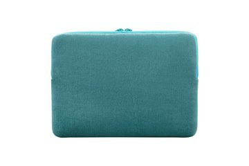 Tucano Laptop-Hülle Tucano Second Skin Velluto - Notebook Sleeve aus Cord und Neopren, Türkis