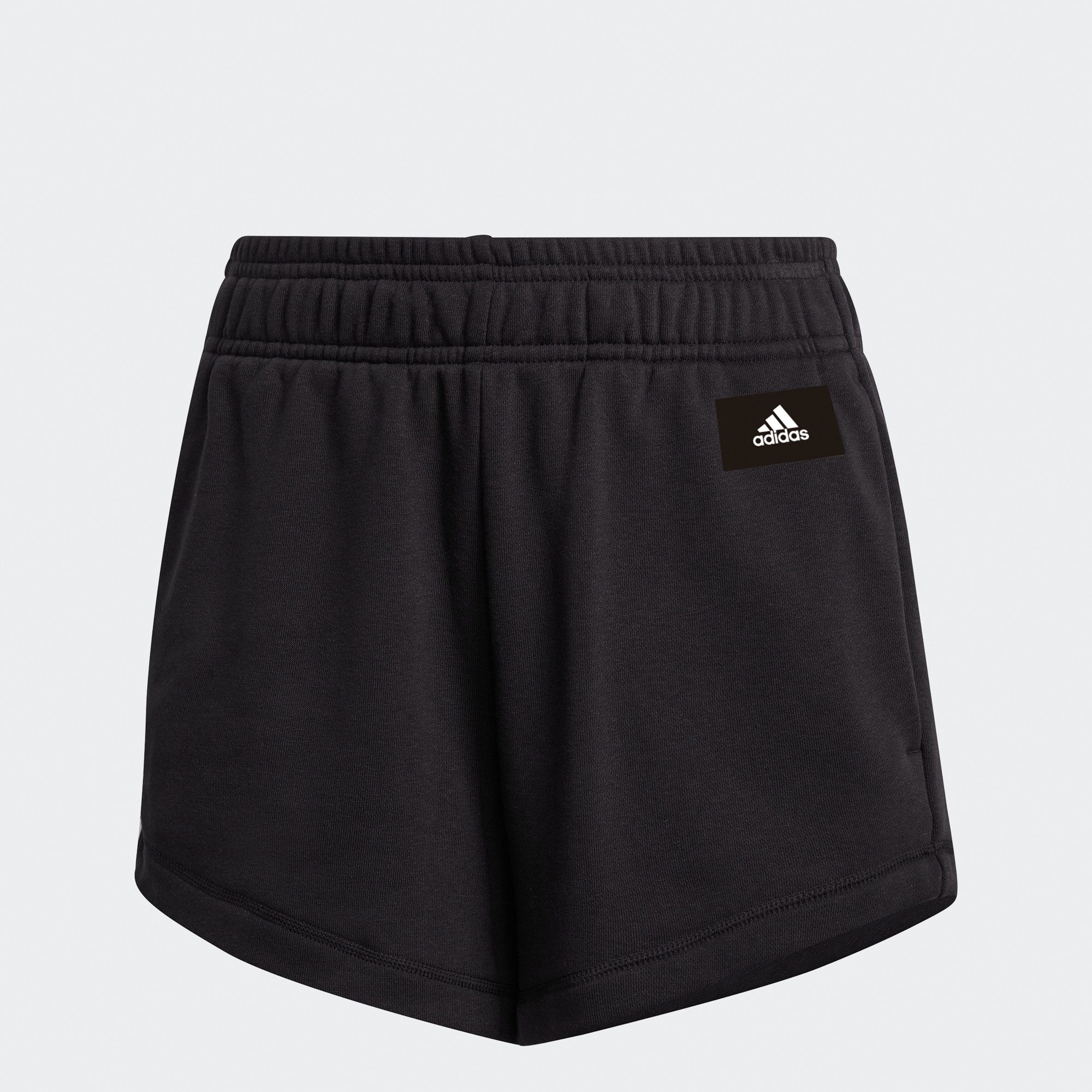 Trainingsshorts Sportswear Recycled Cotton Damen Sport-Shorts schwarz