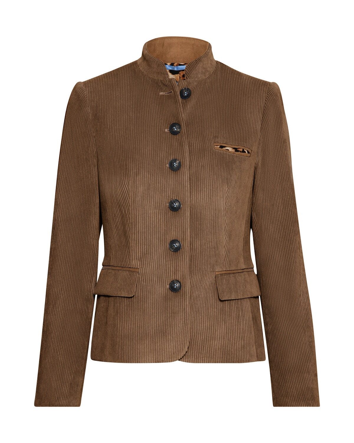 White Label Jackenblazer Cord-Stehkragenjacke günstig online kaufen