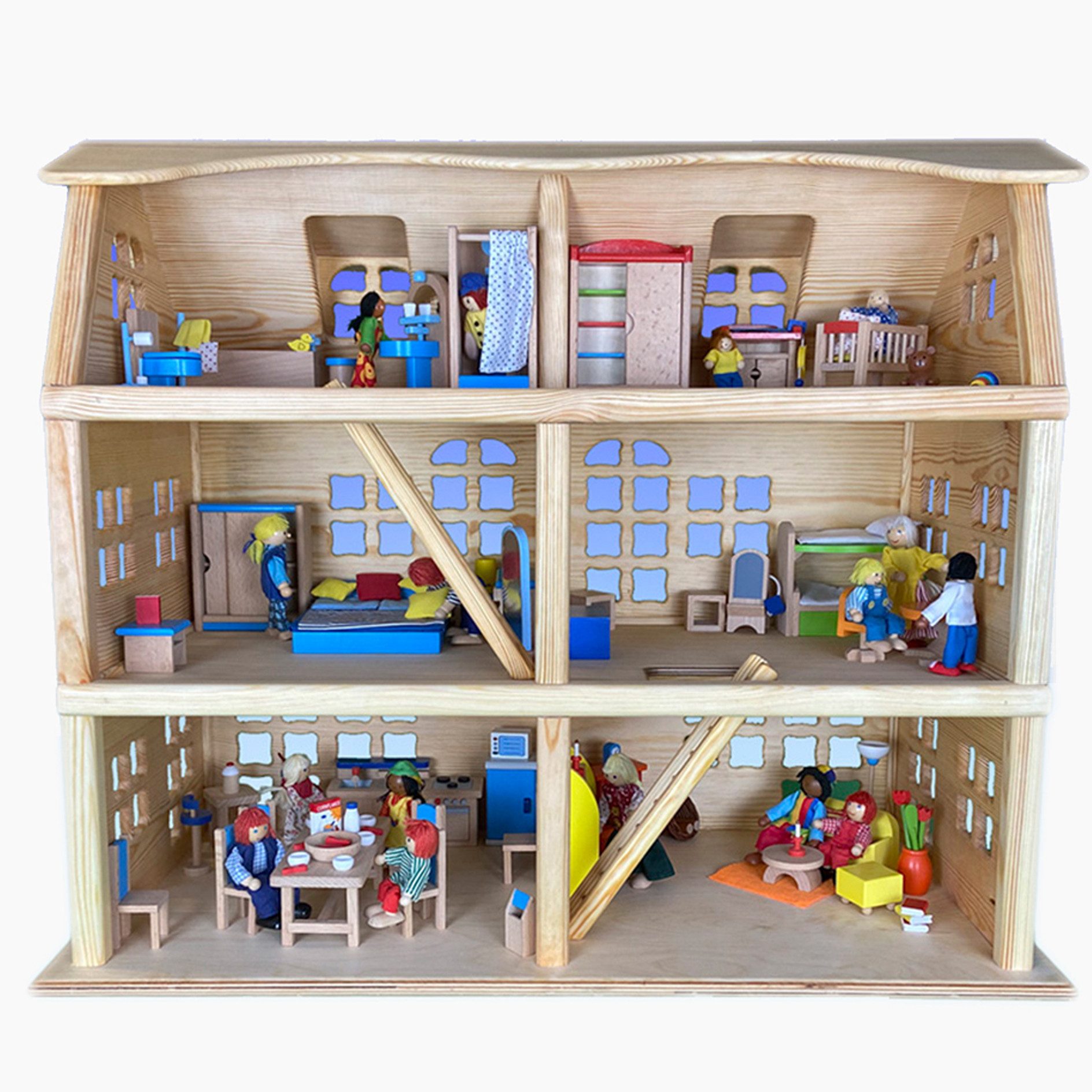 goki Puppenmöbel Accessoires Kinderzimmer (packung, 7tlg., set), umfassen insgesamt 7 Teile