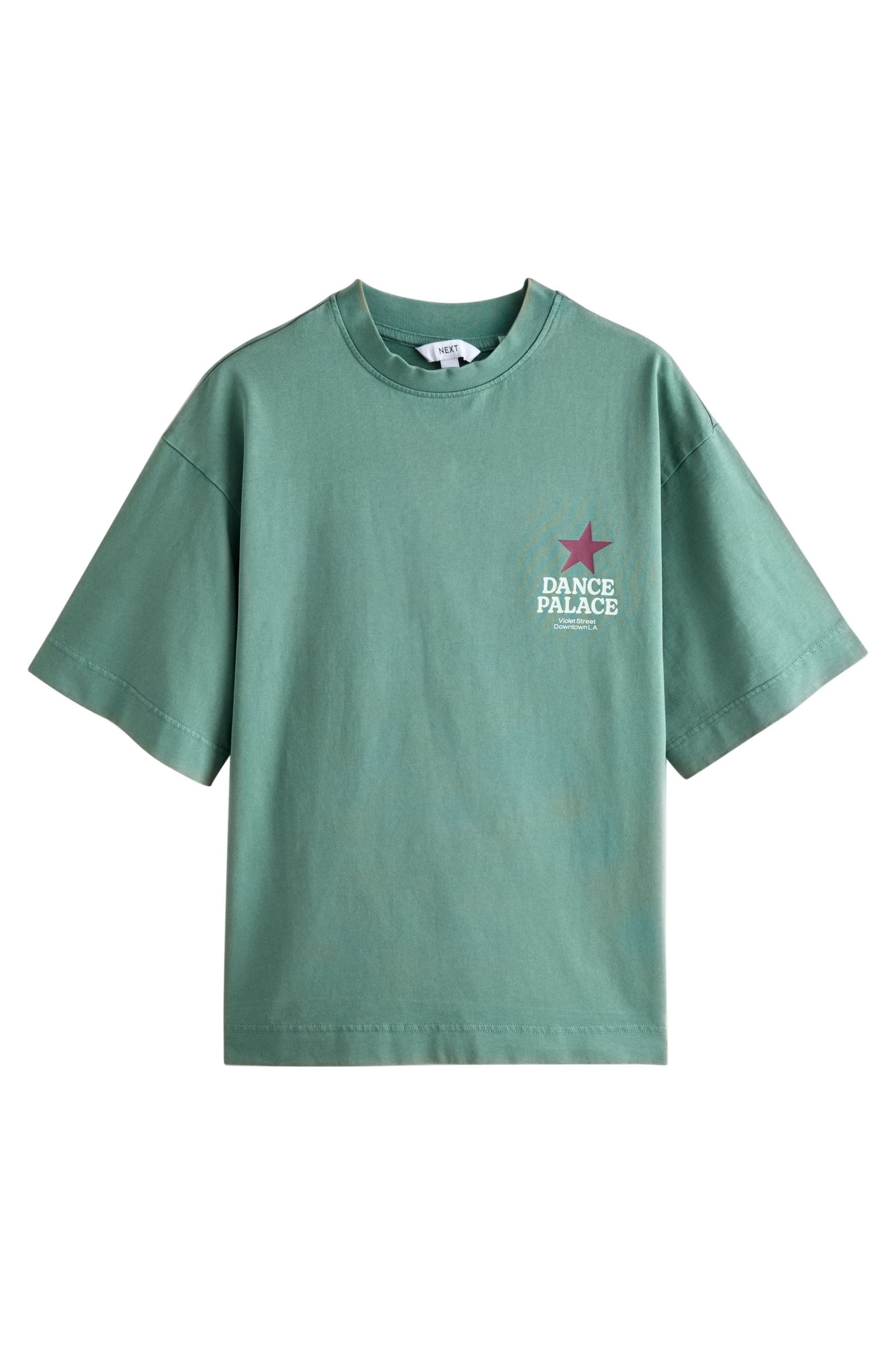 T-Shirt Kurzärmeliges T-Shirt mit Grafik, Dance
