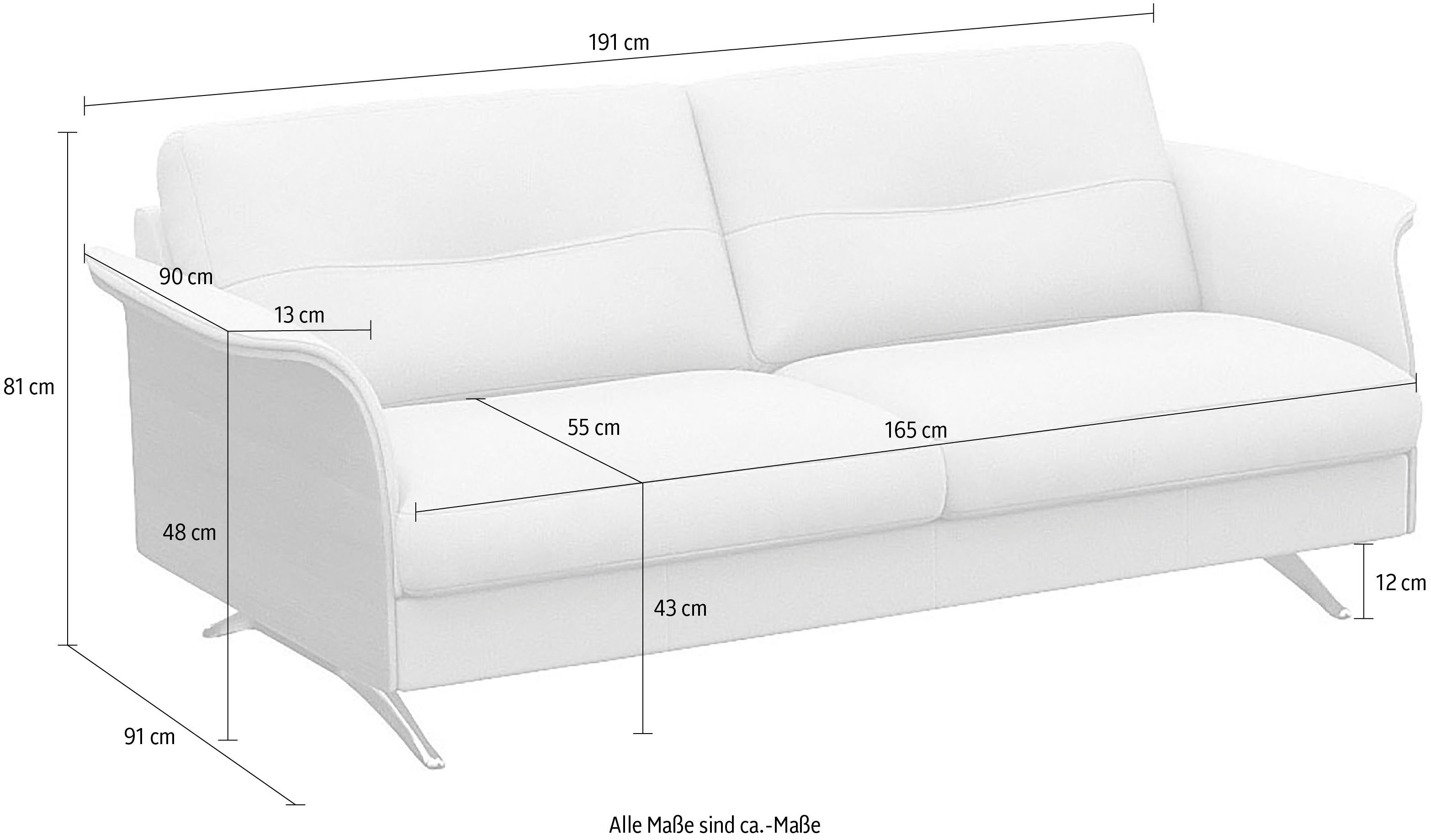 FLEXLUX UAB 2,5-Sitzer Theca Glow, Furniture