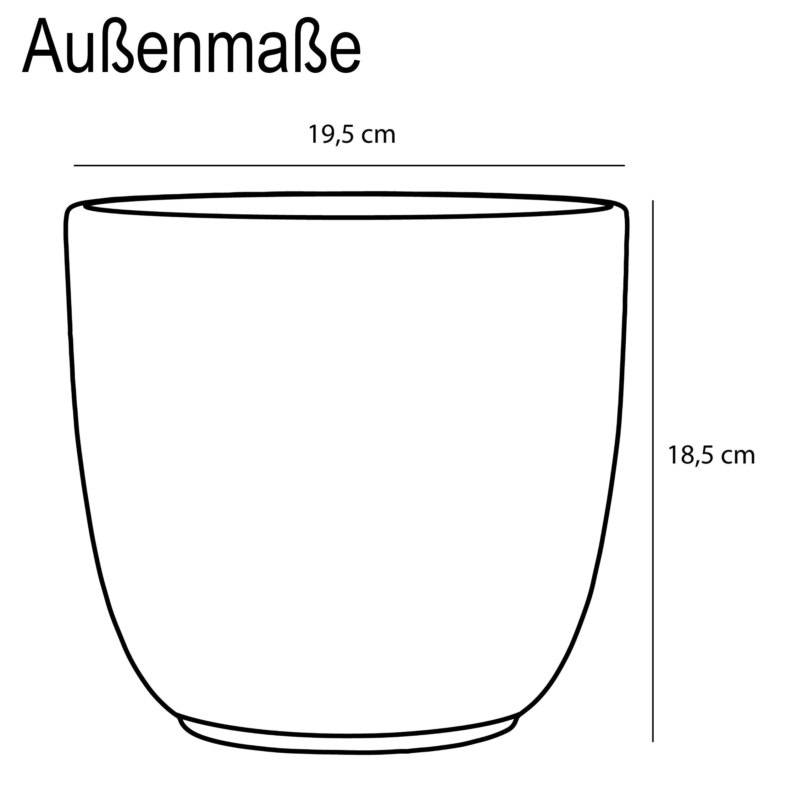 Annastore Übertopf Blumenübertopf - Keramik Übertopf günstig online kaufen