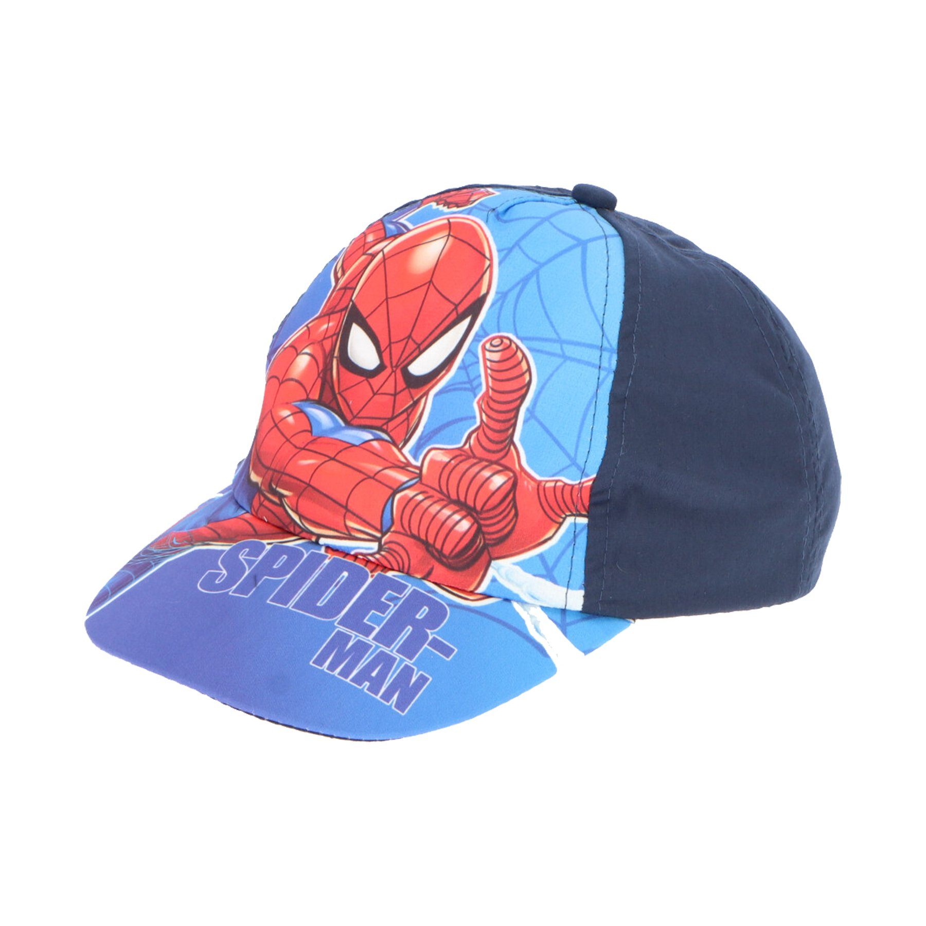 MARVEL Baseball Cap Spiderman Kinder Basecap Baseball Kappe Gr. 53 bis 55