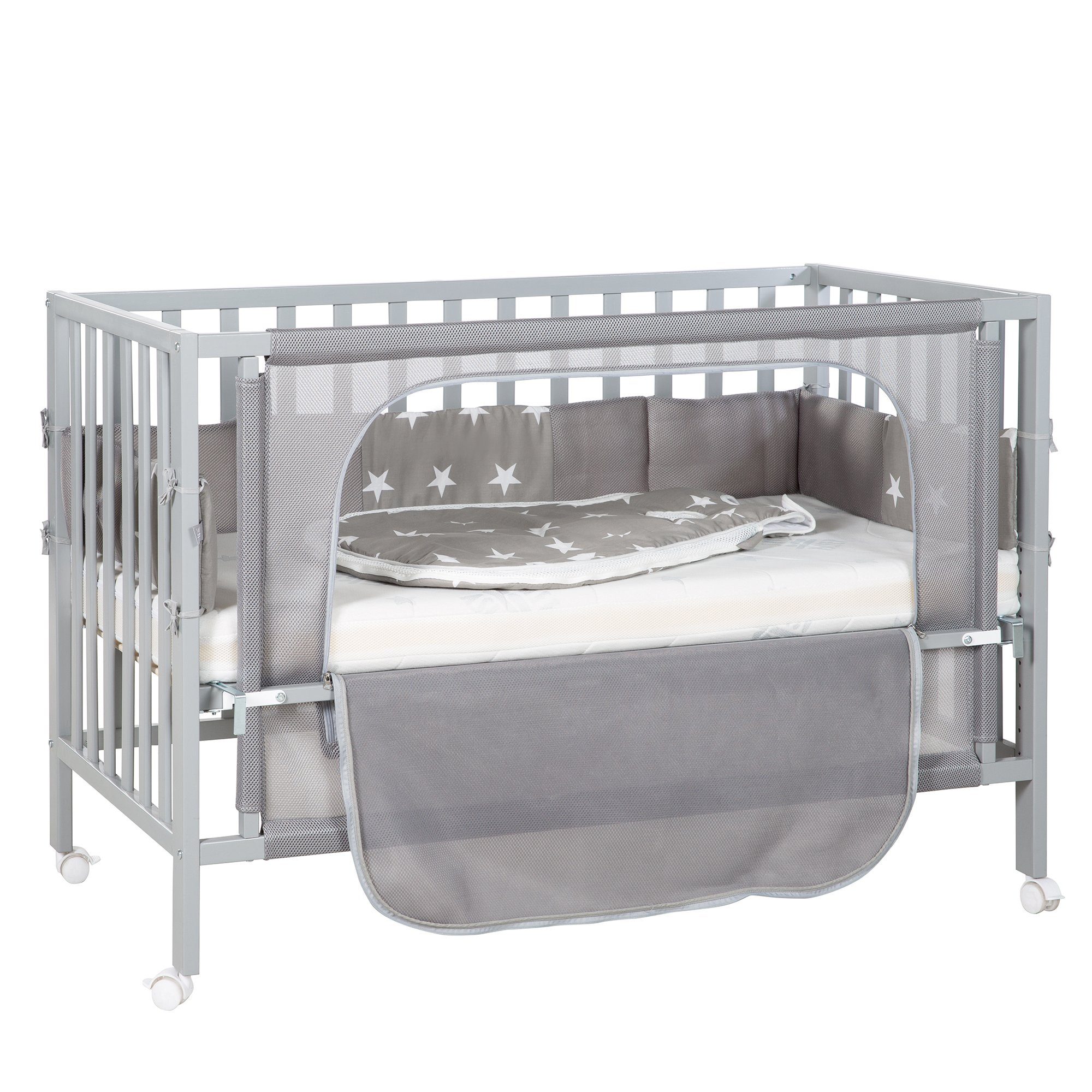 roba® Beistellbett Room Bed safe asleep®, Beistellbett inkl. Ausstattung günstig online kaufen