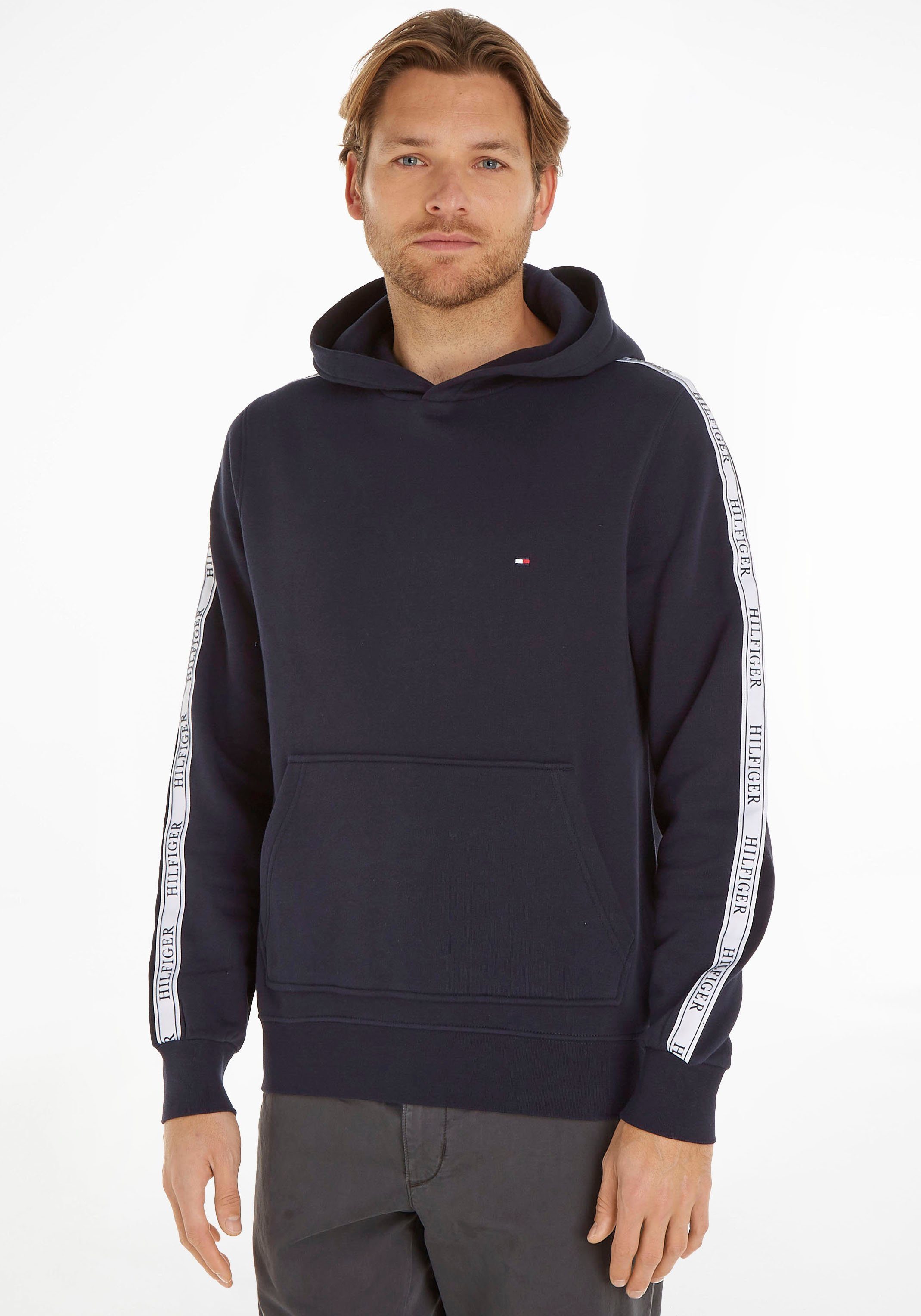 Tommy Hilfiger Kapuzensweatshirt PREP TAPE HOODY mit seitlichem Tape an den  Ärmeln