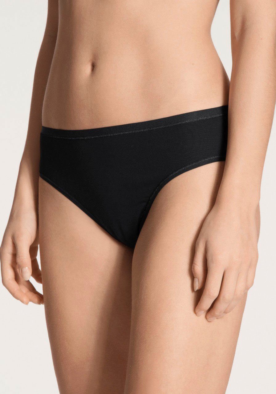 CALIDA Slip Benefit Women (2er Pack) elastisch, Single Jersey-Qualität, weich, Basic