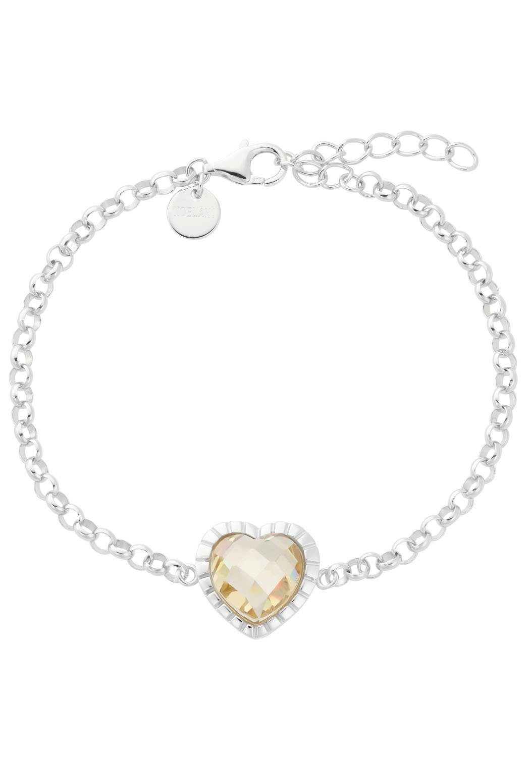 Noelani Armband Sparkling Heart, 2036358, mit Zirkonia (synth)