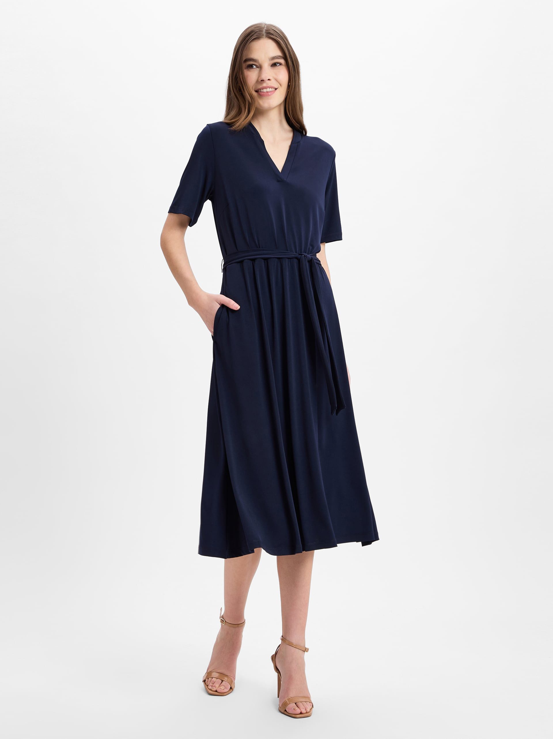 MORE&MORE A-Linien-Kleid