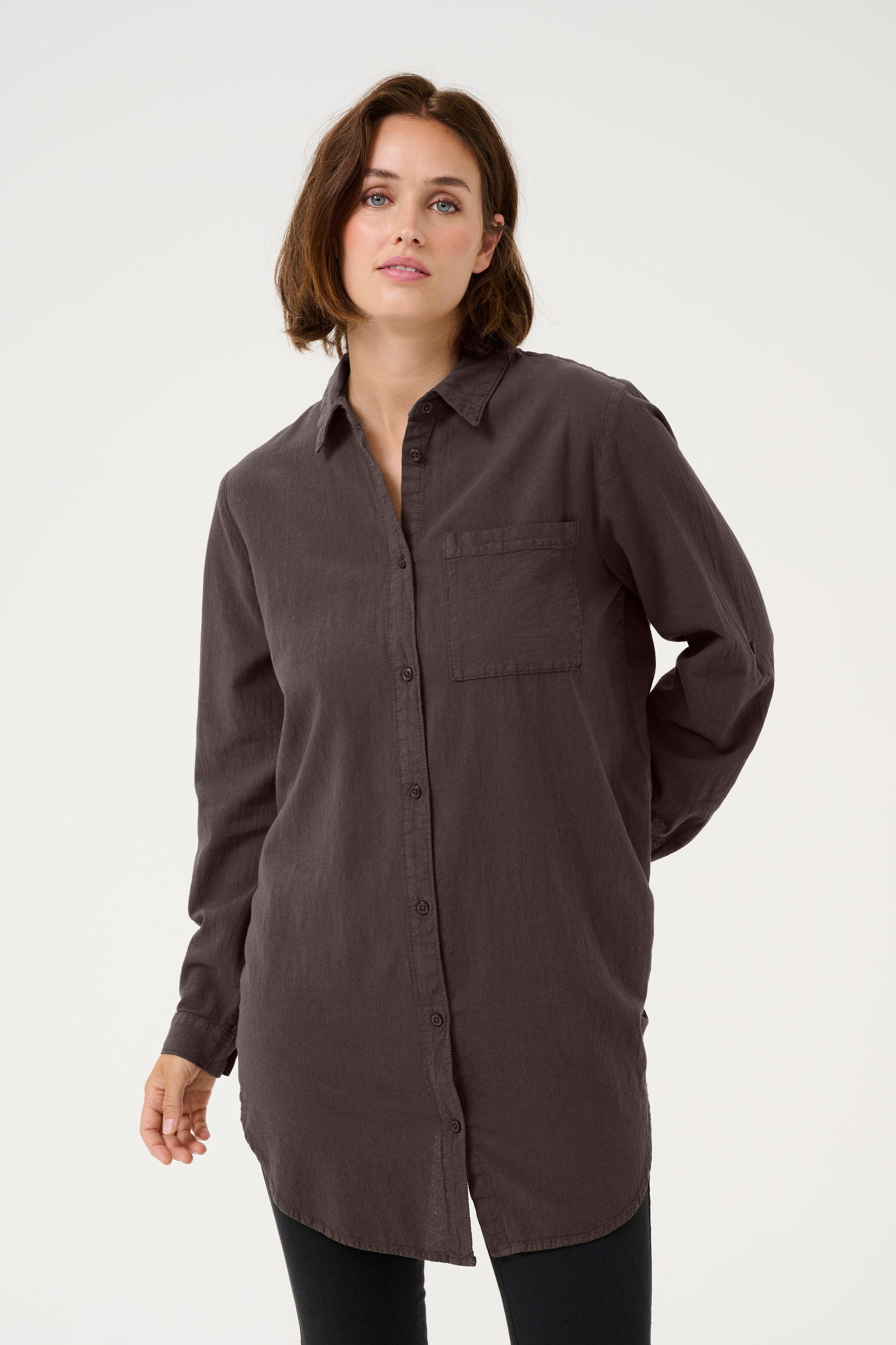 KAFFE Langarmhemd Langarm - Hemd KAnaya