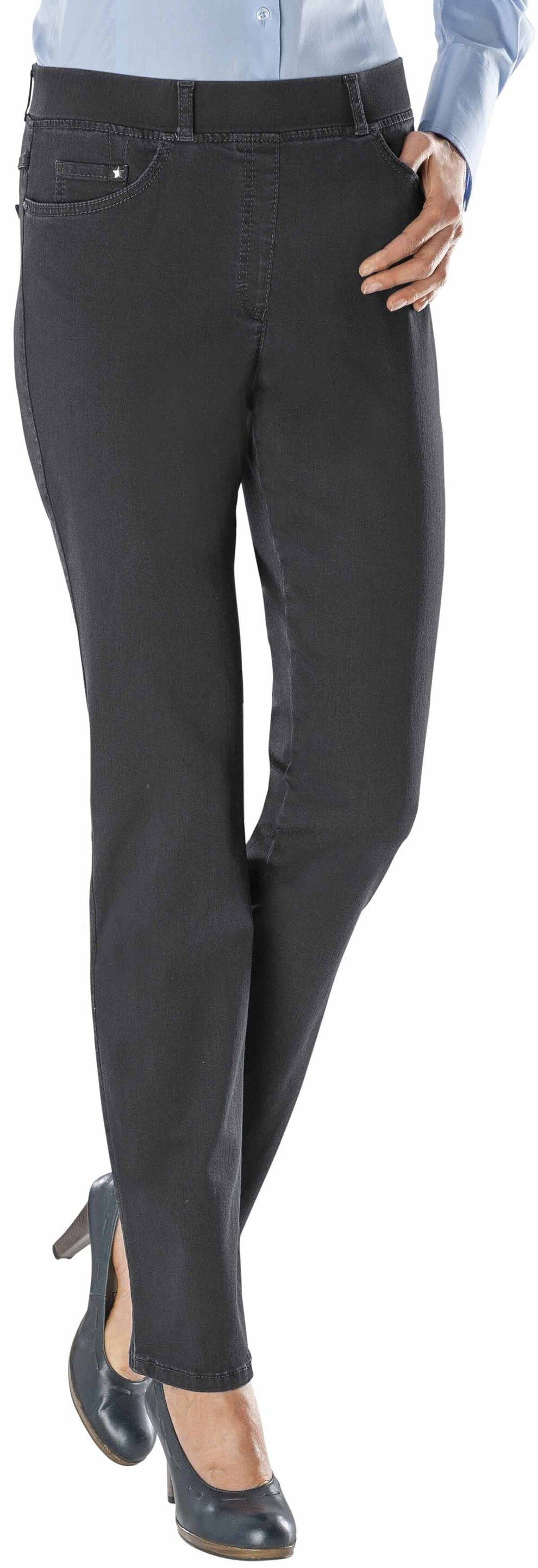Regular-fit-Jeans RAPHAELA BY BRAX Bequem-Jeans Lavina Anthrazit