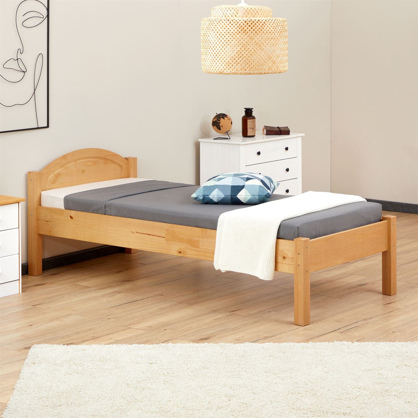 IDIMEX Massivholzbett SORAJA, Massivholzbett 90x200 cm günstig online kaufen