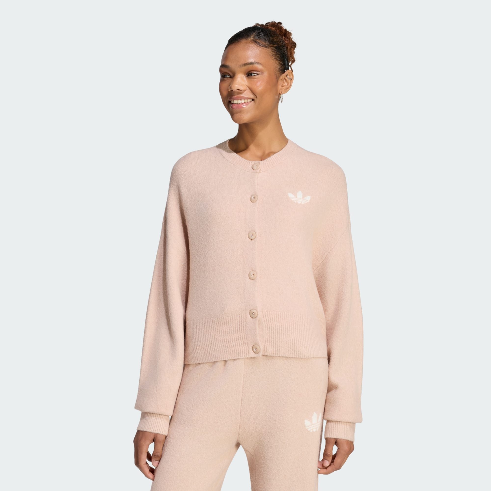 adidas Originals Cardigan ESSENTIALS STRICKJACKE (1-tlg)