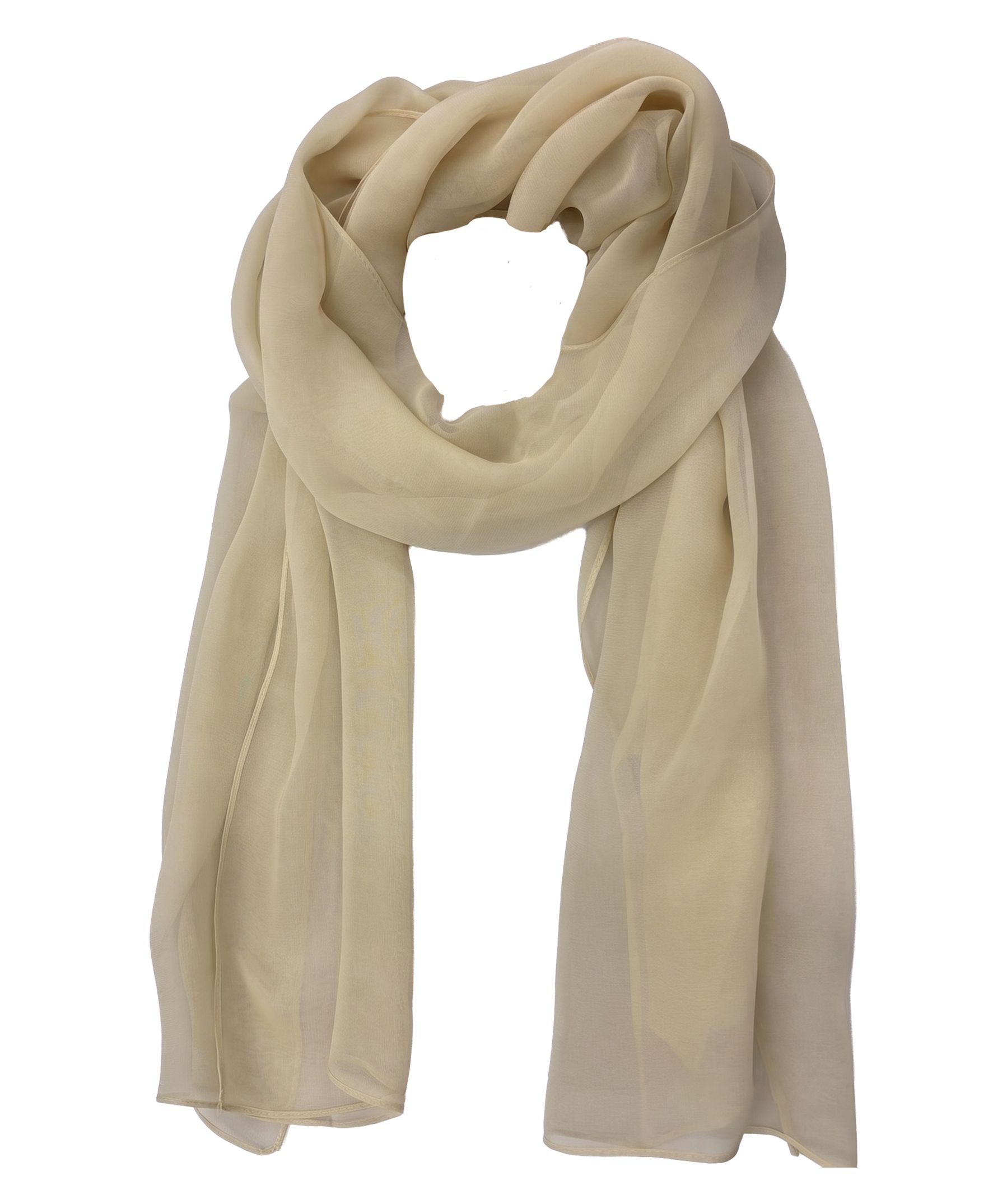 halsüberkopf Accessoires Schal Chiffon-Schal Unifarben, hauchzarter Uni-Schal