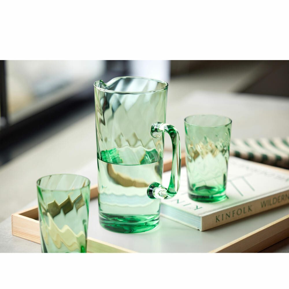 LYNGBY-GLAS Kanne Vienna, Grün, 1.9 L, 1,9 l