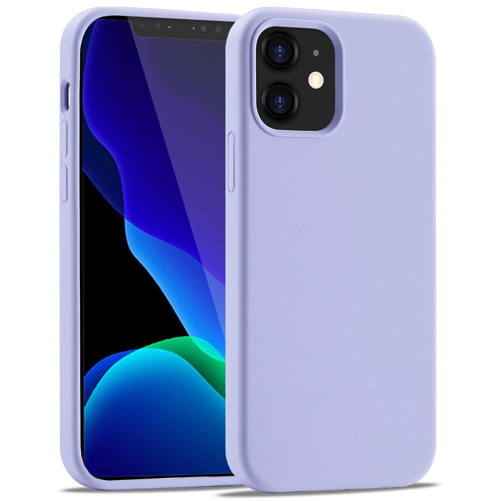 FITSU Handyhülle Silikon Case für Apple iPhone 11 Hülle 6,1 Zoll, Schlanke Handyschale Soft Case Schutzhülle mit Kameraschutz Slim Cover
