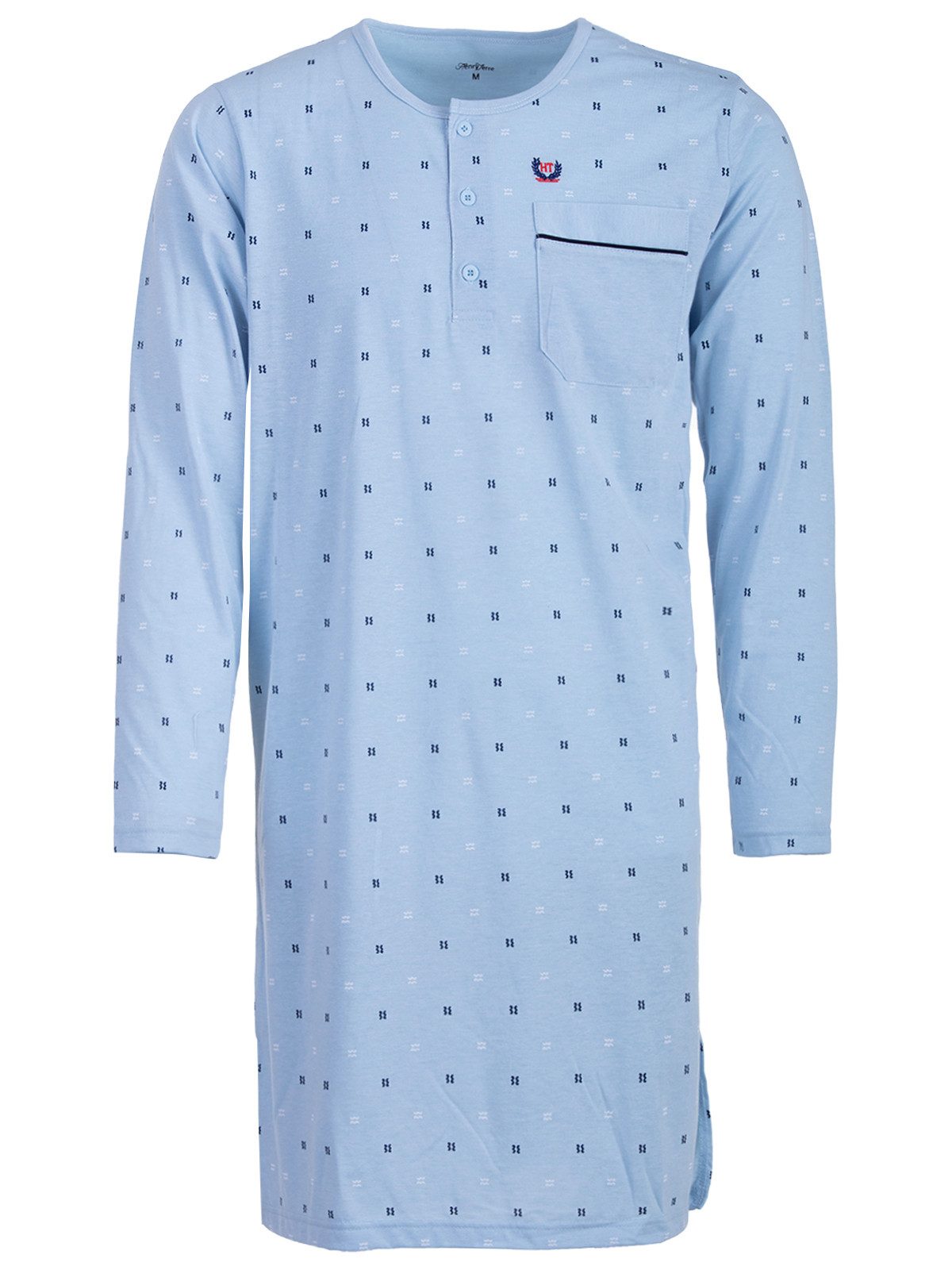 Henry Terre Nachthemd Nachthemd Langaerm - Wave günstig online kaufen