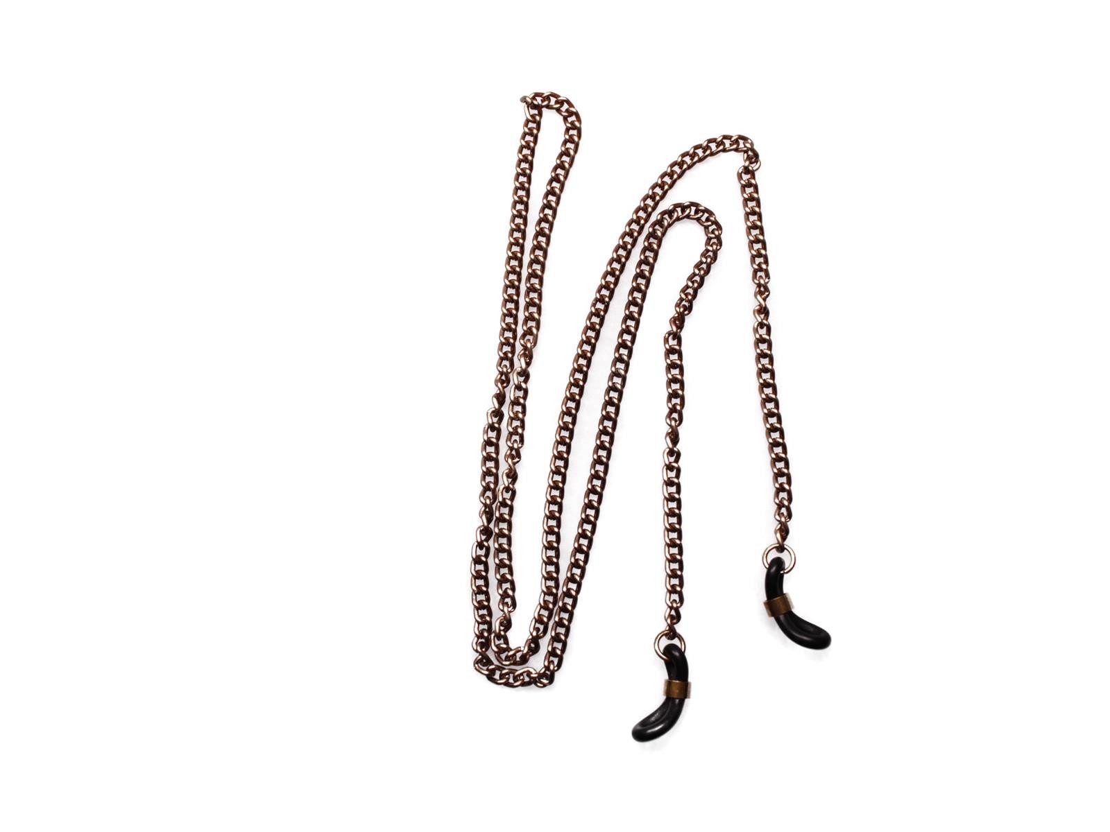 Brillenetui Brillenband aus Metall in Bronze hell Nr. 31