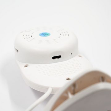HOME DELUXE Video-Babyphone SLEEPSAFE, mit Gegensprechfunktion, Temperaturalarm & Nachtlicht, 4,3-Zoll-Farbdisplay I Babyphone mit Kamera, Überwachungskamera
