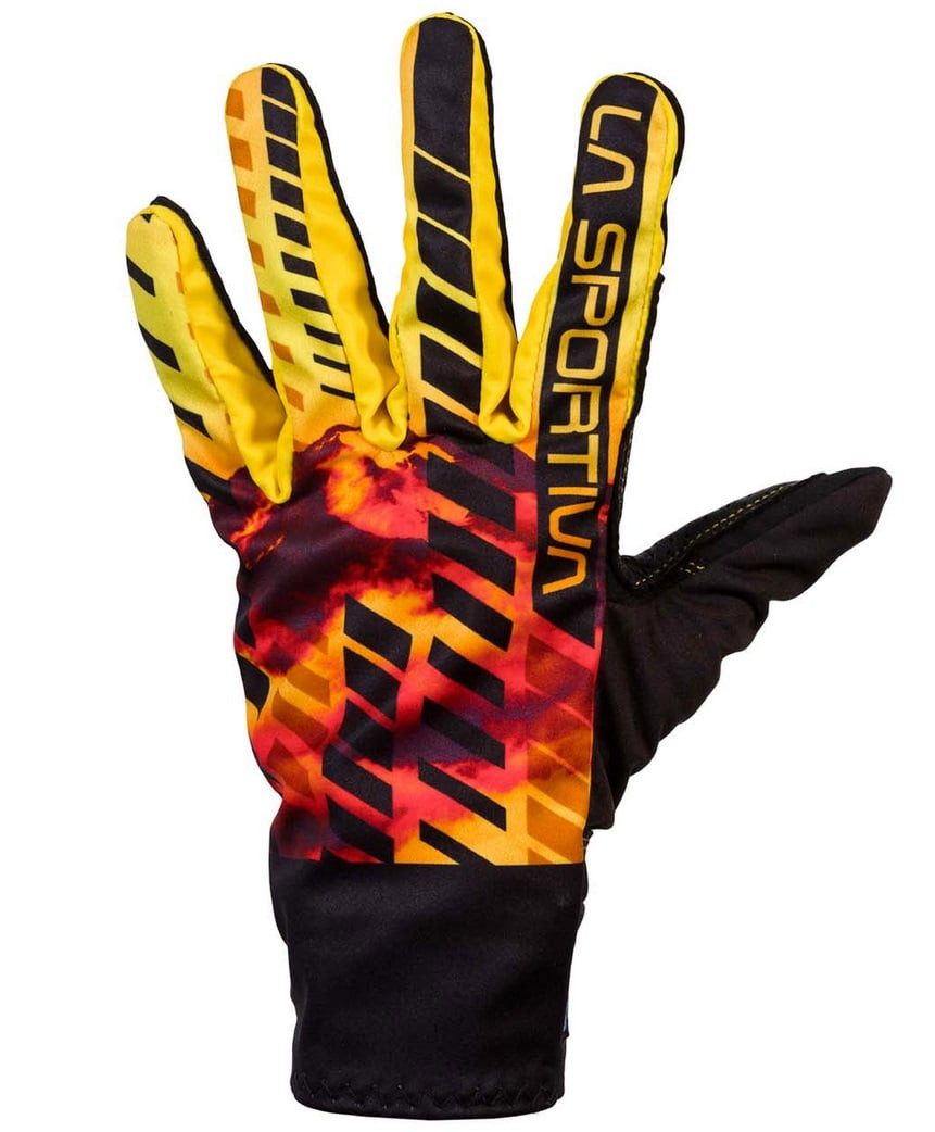 La Sportiva Multisporthandschuhe Handschuhe Skimo Race Gloves schwarz/gelb Herren