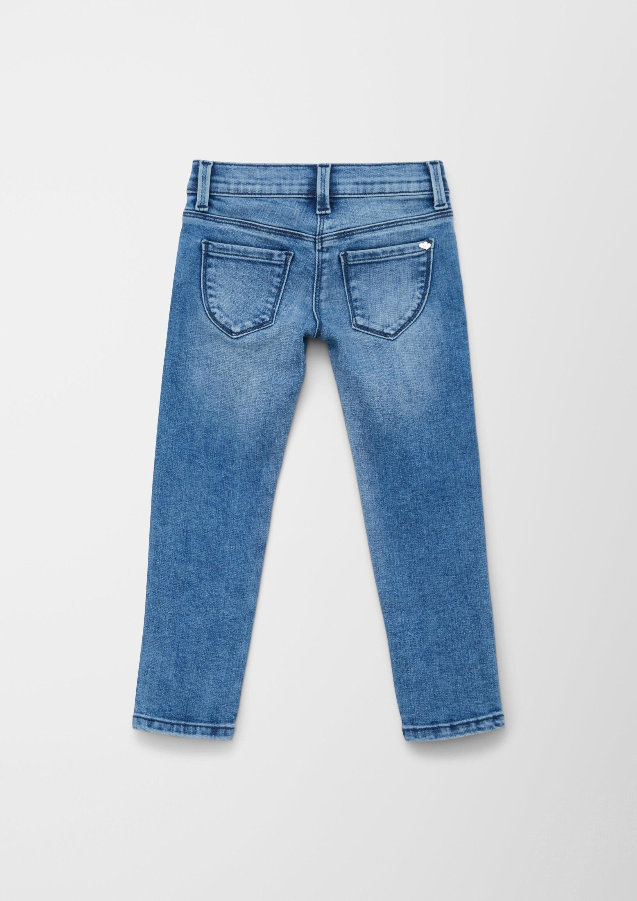 s.Oliver Slim-fit-Jeans Jeans-Hose KATHY Jeans Kathy / Regular Fit / Mid Rise / Slim Leg