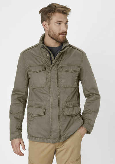 Redpoint Sommerjacke BUD Modern Fit Fieldjacket aus reiner Baumwolle