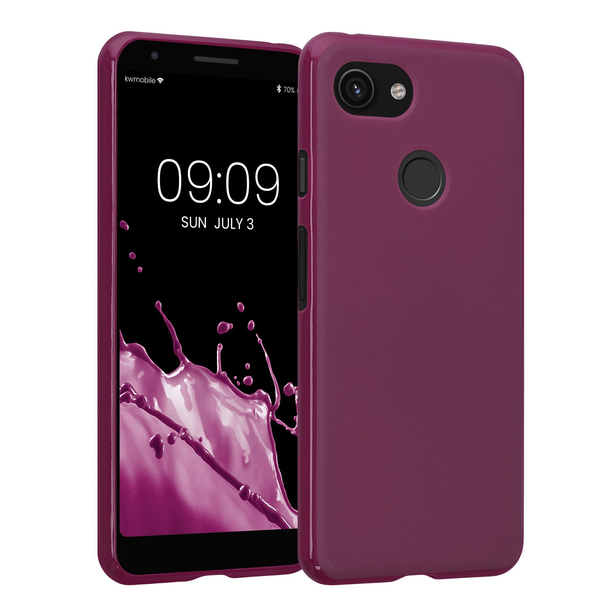 kwmobile Handyhülle Hülle für Google Pixel 3, Hülle Silikon - Soft Handyhülle - Handy Case Cover