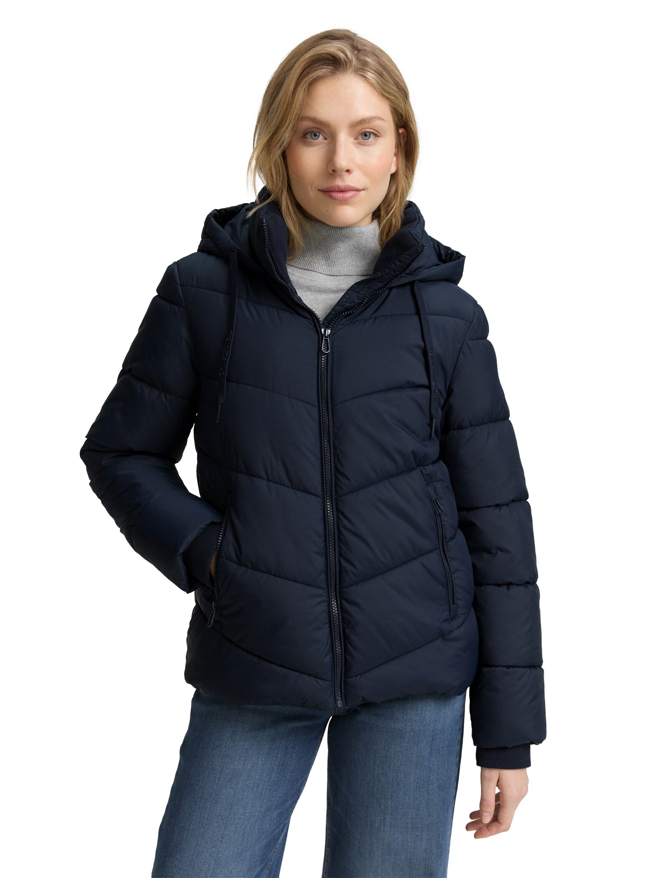 TOM TAILOR Steppjacke mit Kapuze günstig online kaufen
