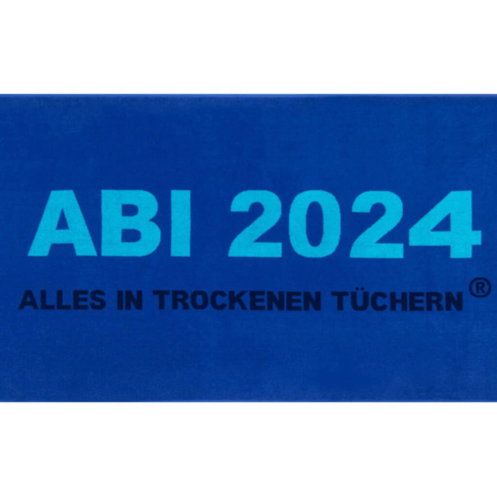 Egeria Strandtuch ABI 2024 Kornblau, Frottee günstig online kaufen
