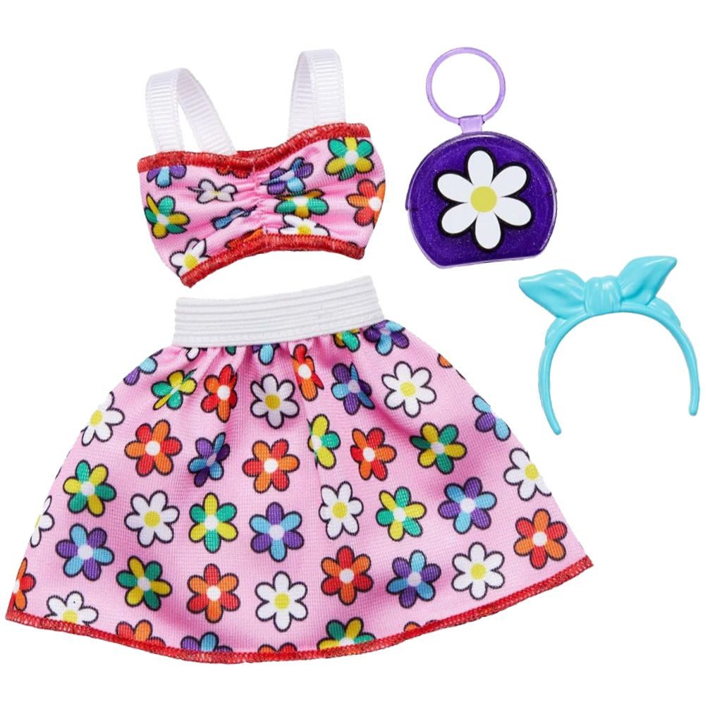 Barbie Puppenkleidung Summer & Flower Barbie Puppen-Kleidung Mattel Trend M günstig online kaufen