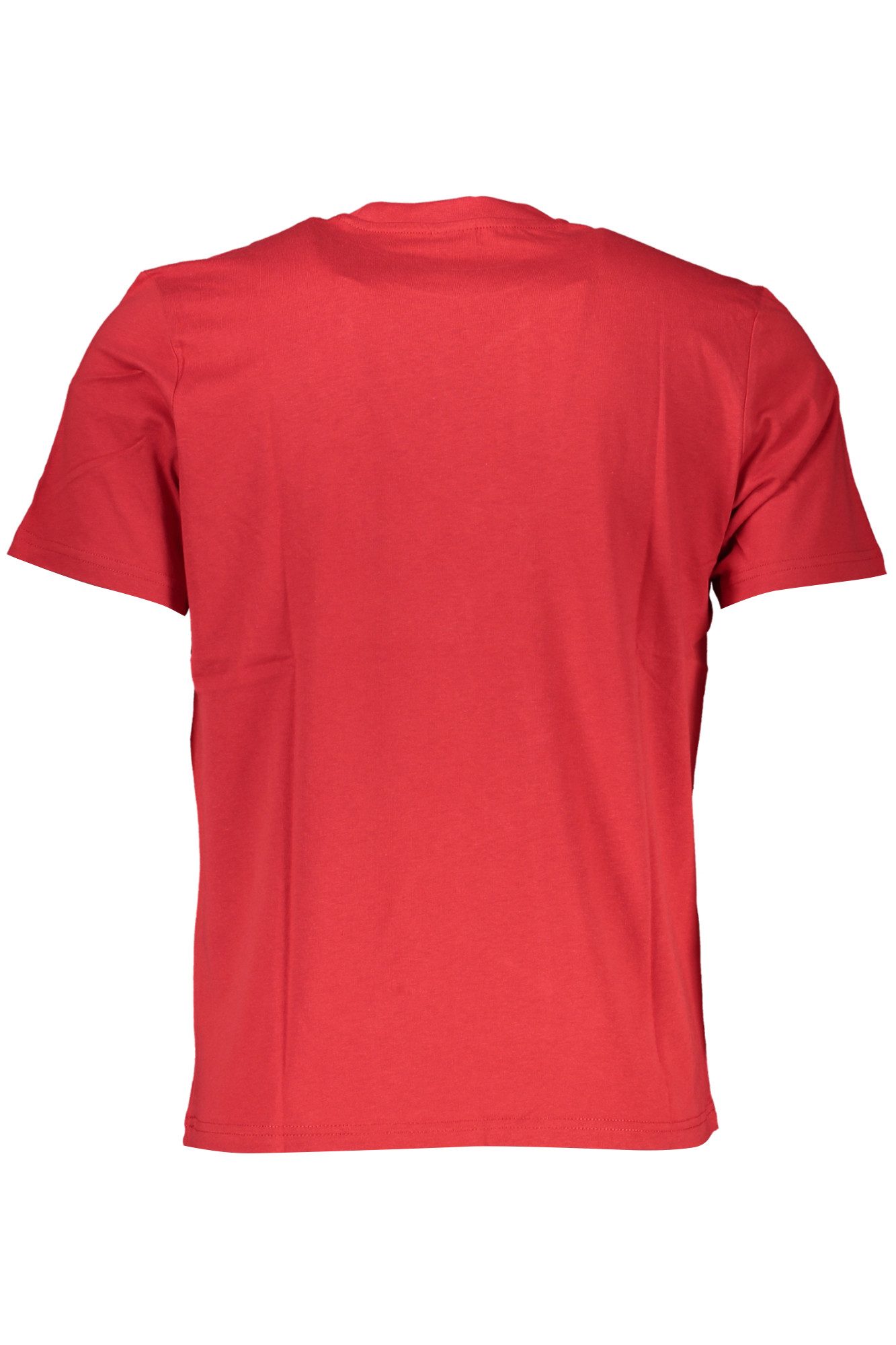 North Sails T-Shirt Herren Kurzarm T-Shirt Rot mit Rundhalsausschnitt