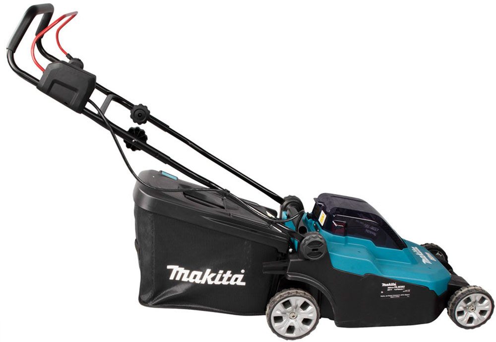 Makita cordless lawnmower DLM382Z, 38 cm cutting width, 2x18V LXT, without battery and charger