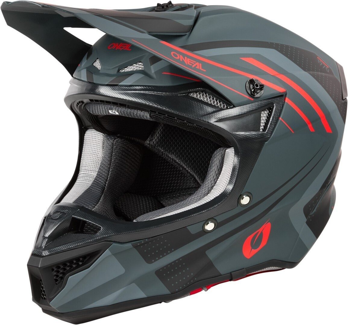 O’NEAL Motocrosshelm 5SRS Polyacrylite Spike Motocross Helm, Notfallsystem-Polsterung (EQRS)