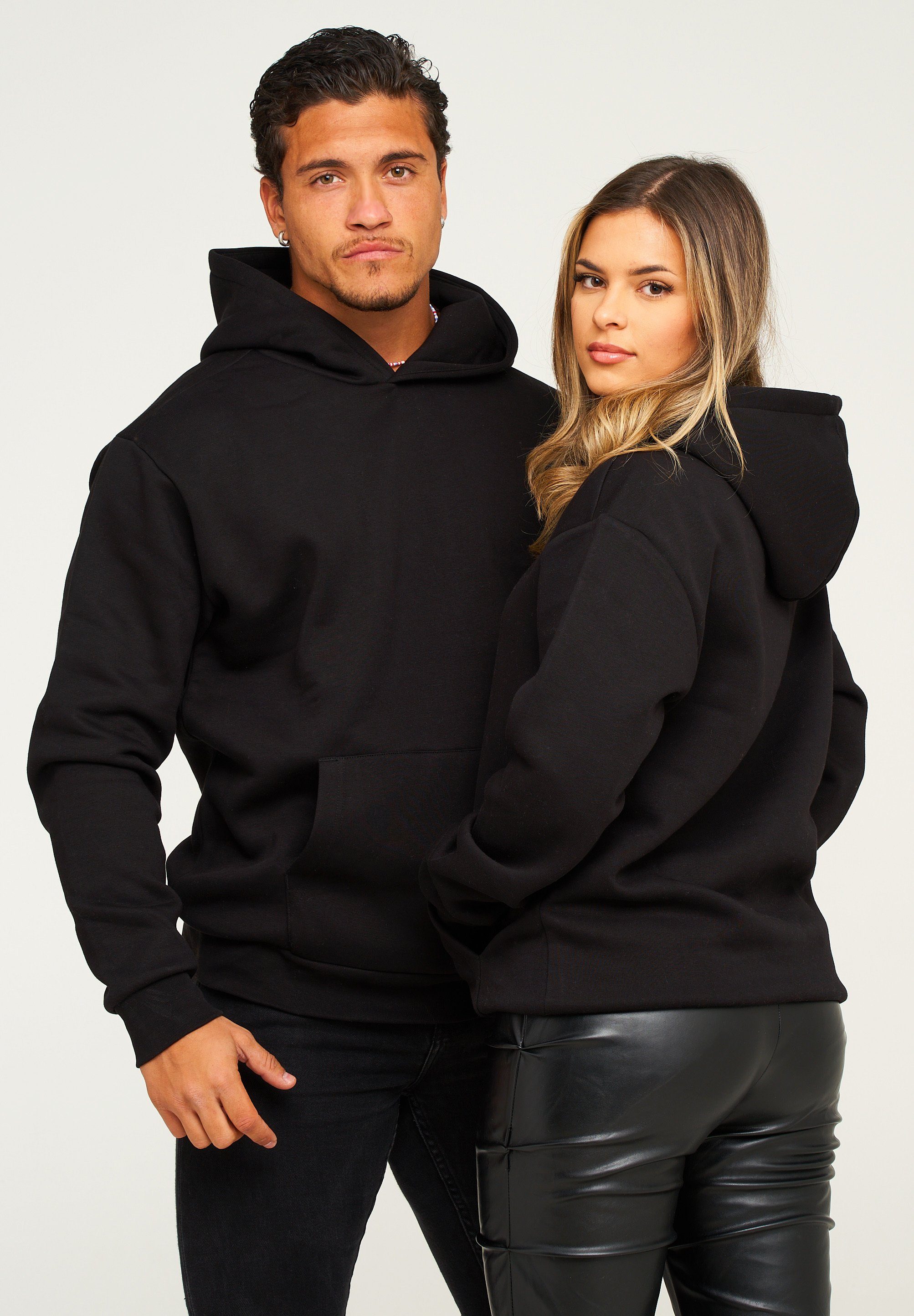 behype Hoodie BHPERTH Damen Basic Oversized günstig online kaufen
