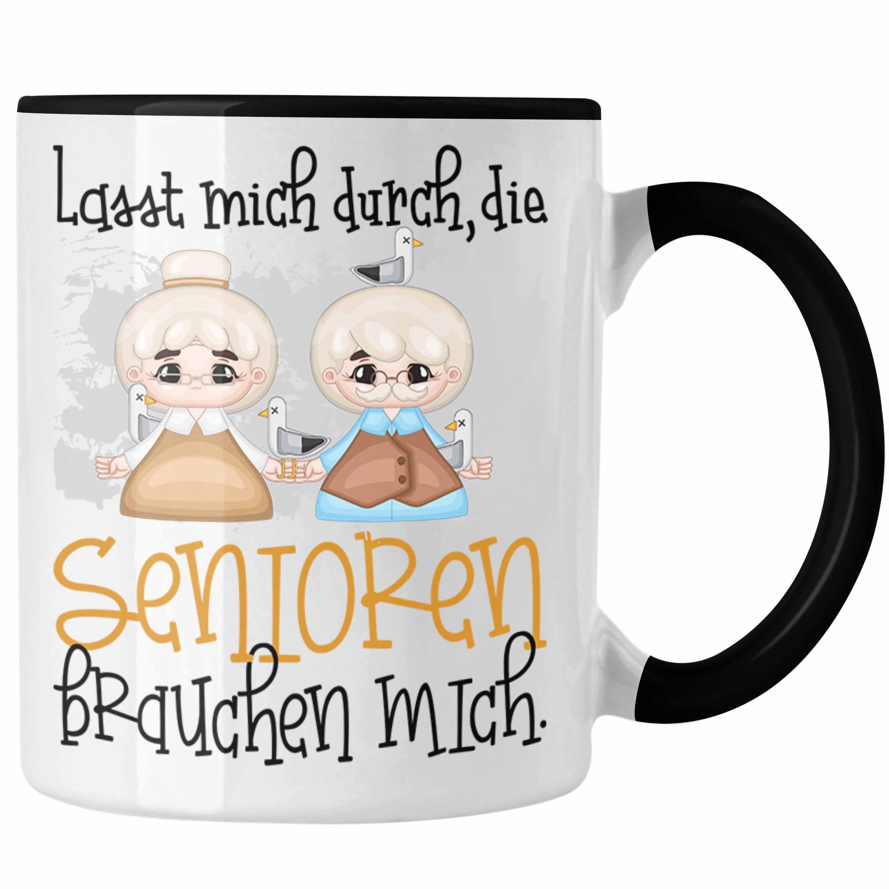 Altenpflegerin Tasse Tasse Trendation Altenpfleger Schwarz Spruch Altenpflege Geschenk Lustiger