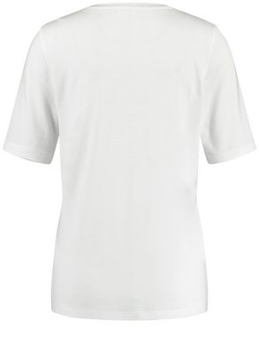 GERRY WEBER Kurzarmshirt Nachhaltiges T-Shirt mit Frontprint