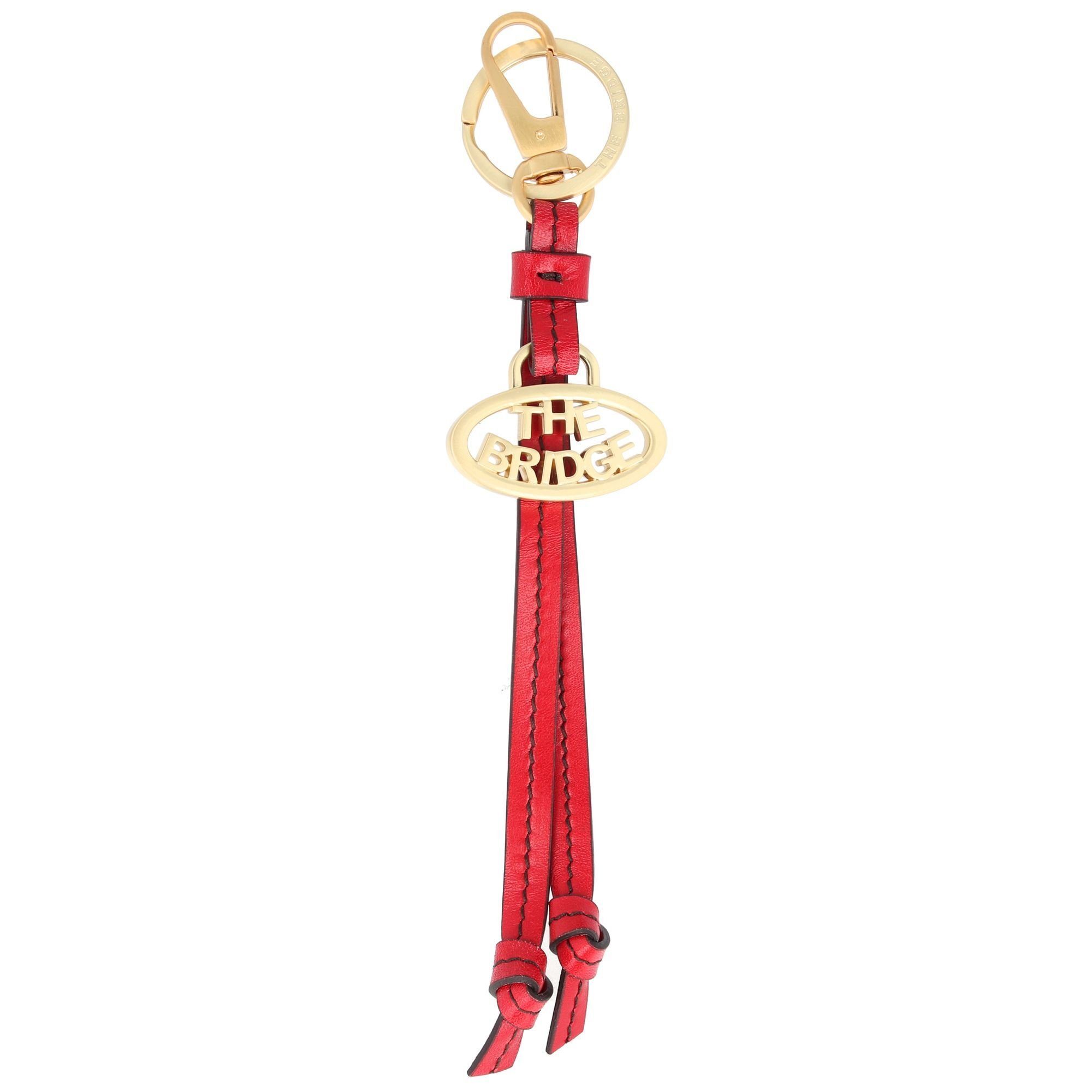 rosso-ciliegia BRIDGE Schlüsselanhänger THE Leder Duccio,