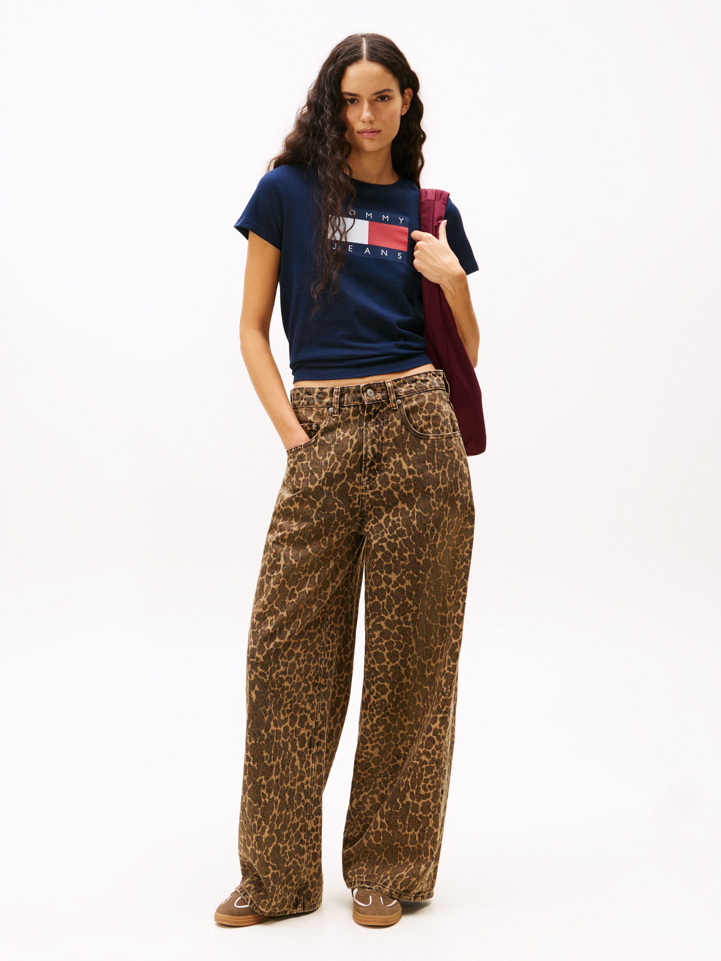 Tommy Jeans Kurzarmshirt TJW REG TJ FLAG SS TEE