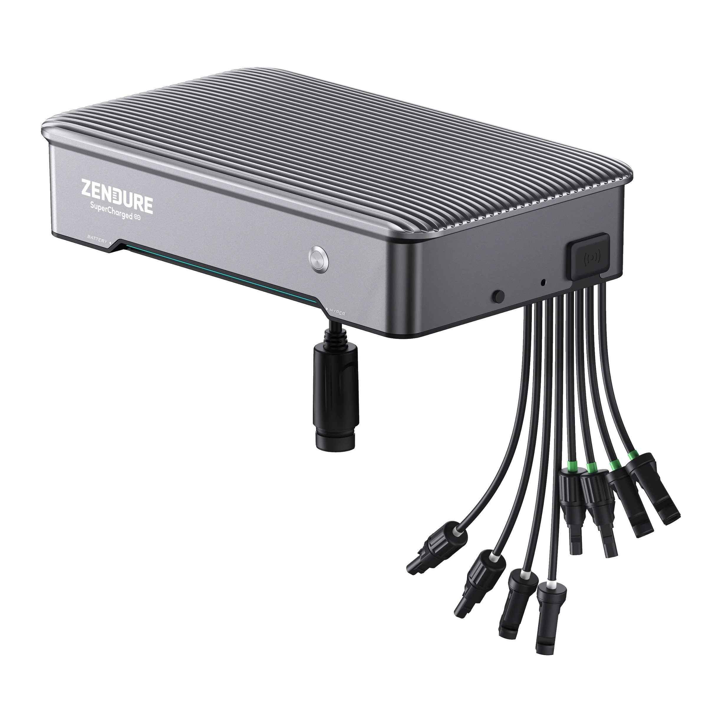 Zendure Zendure SolarFlow Bundle Hybrid Inverter Hyper 2000 + 2x AB2000S Solarakkus SolarFlow Bundle Hyper 2000 mit Zusatzakku AB2000S, Drahtlose Verbindung Bluetooth und WLAN