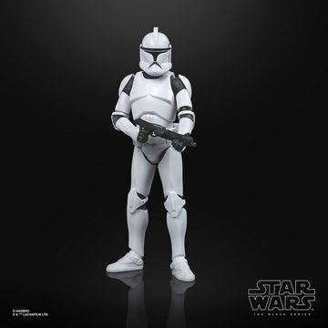 Hasbro Actionfigur Star Wars: Attack of the Clones - Black Series - PHASE I CLONE TROOPER