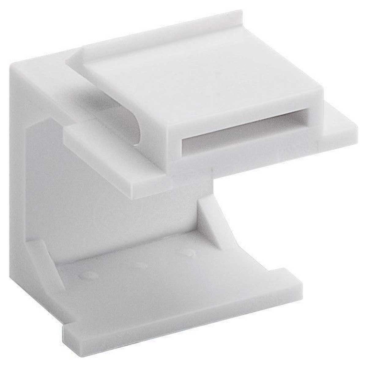 Goobay Netzwerkstecker Keystone Abdeckung (4-er Pack), Weiß