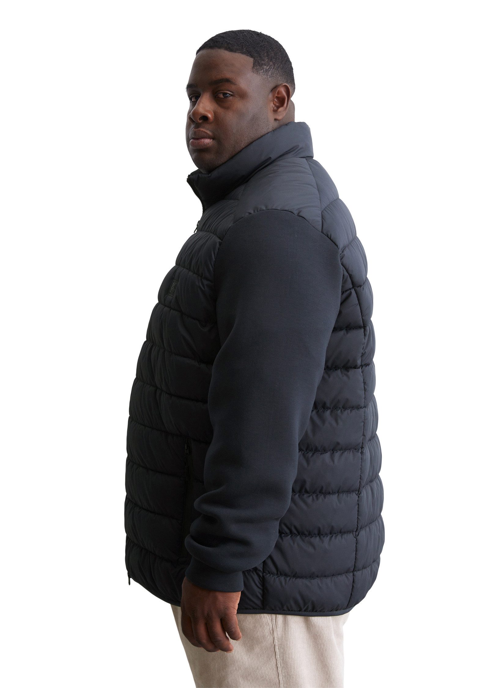 Marc O'Polo Outdoorjacke mit weichen Scuba-Ärmeln