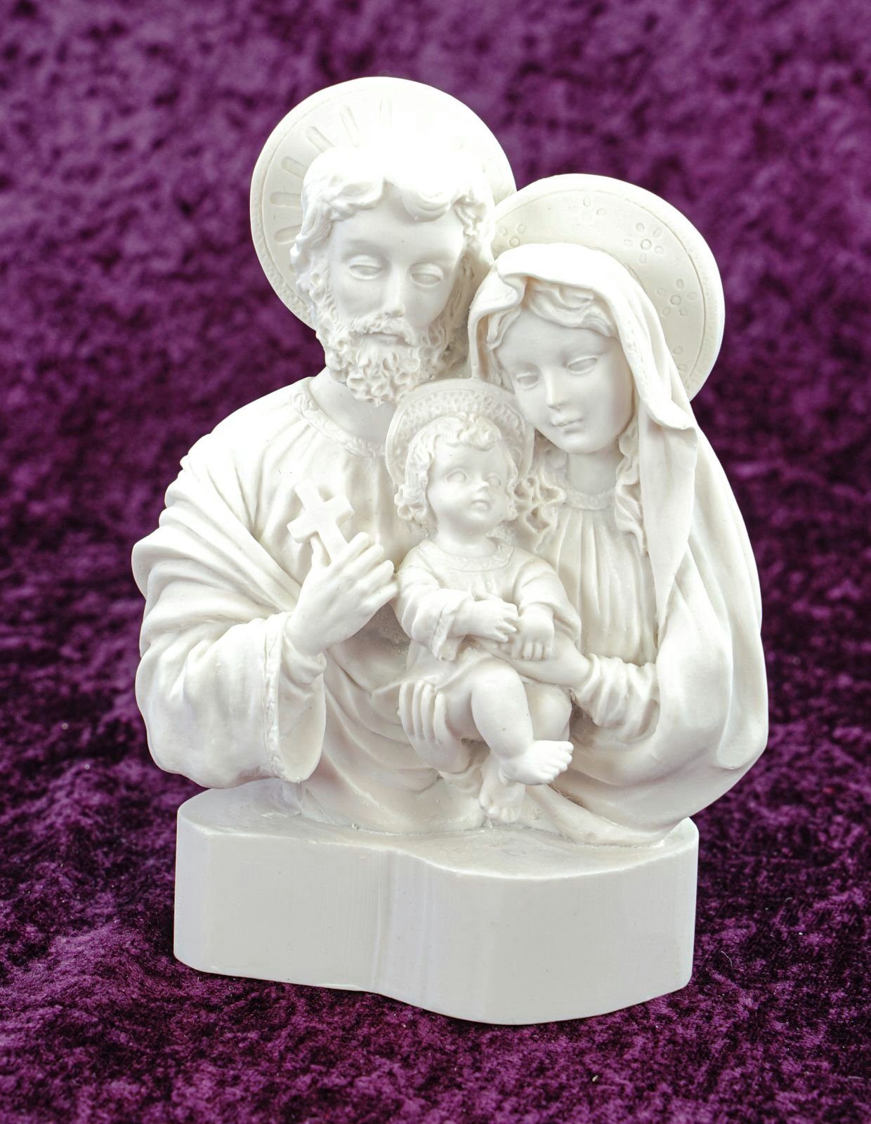 Kremers Deko Alabaster Maria Schatzkiste mit Dekofigur Jesus Jesus und Figur