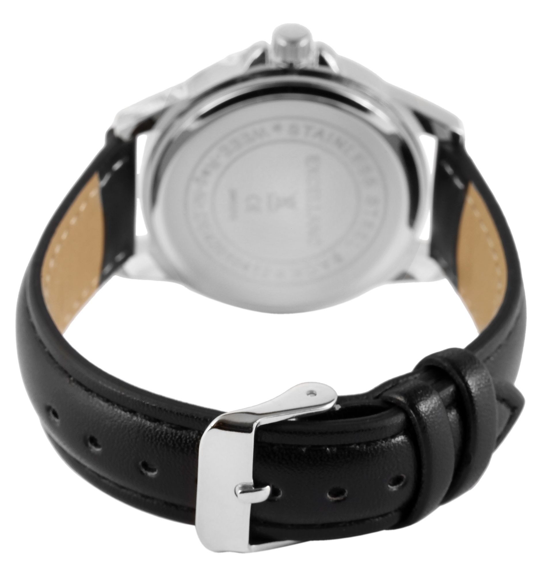 EXCELLANC Quarzuhr 2900212 Excellanc Herrenuhr mit Band aus Lederimitat, 22 günstig online kaufen