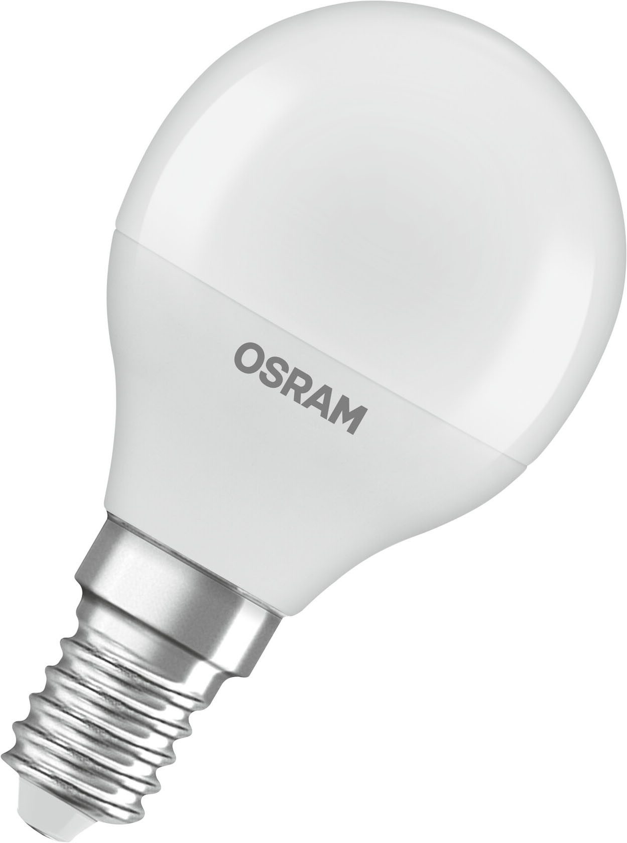 Osram LED-Leuchtmittel LED BASE Tropfenform, E14, 5 St., Warmweiß
