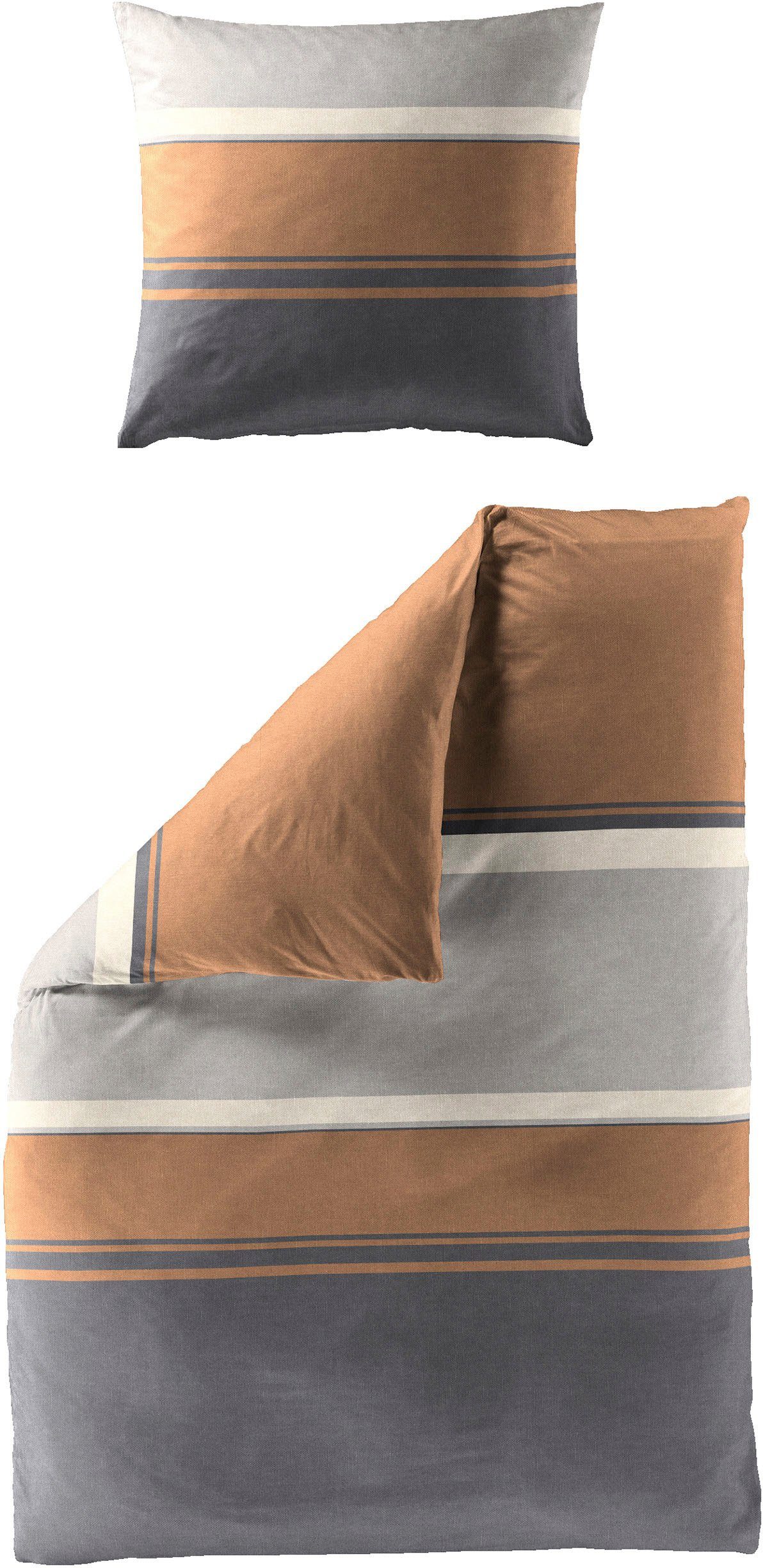 BIERBAUM Bettwäsche 3892, Mako-Satin, 2 teilig, günstig online kaufen