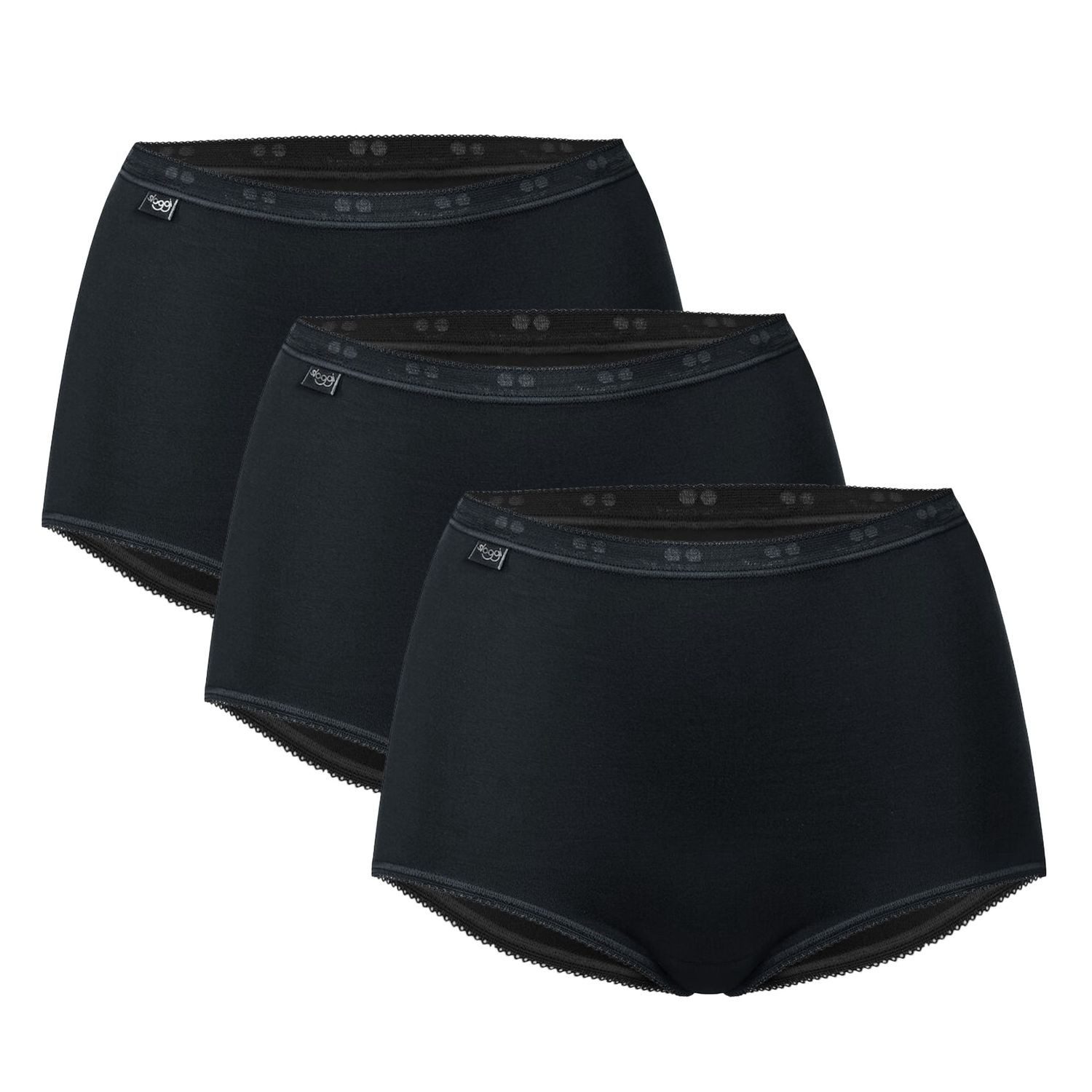 sloggi Maxislip Basic+ mit elastischer Mäusezähnchenkante